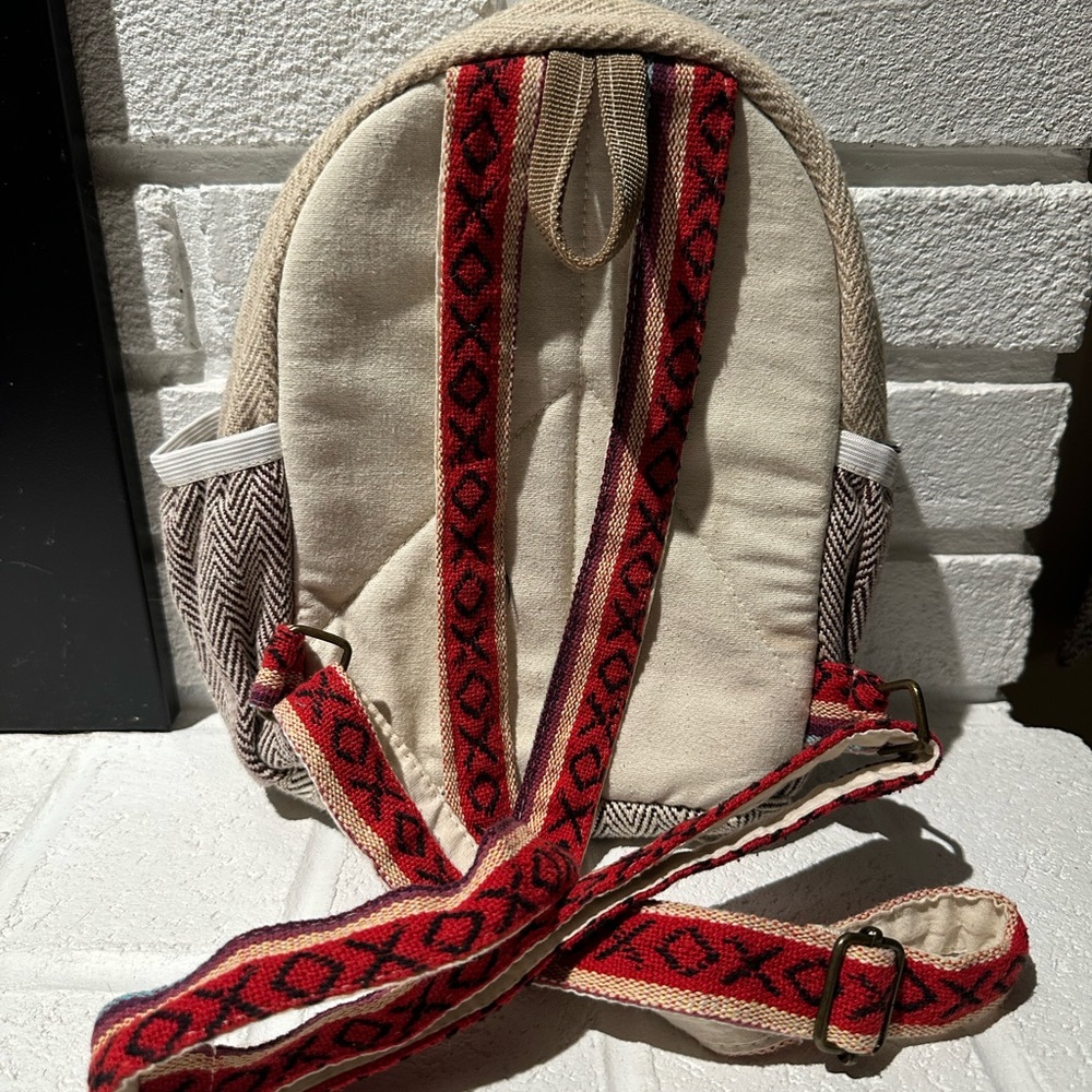 Himalayan Hemp Multicolor Backpack - image 2